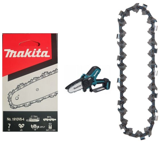 Цепь пильная для Makita DUC101, UC100D (10 см, 0.325", 1.1 мм, 26z, 1910V6-4) | Зображення 2