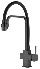 Кухонний змішувач Fabiano FKM 31.11 Black Steel 8231.403.1 050