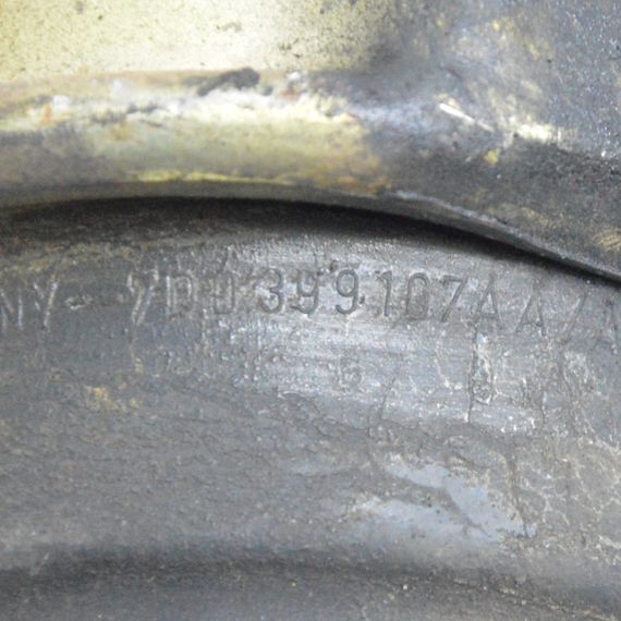 Подушка двигуна ліва 1.9 TDI 2.4 D Volkswagen Transporter T4 96-03 Лапа опора мотора Фольксваген 7D0399107AA | Зображення 3