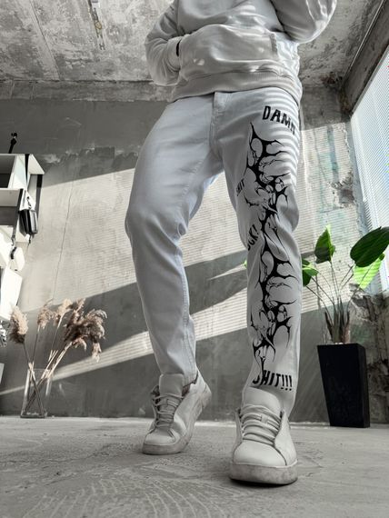 Джинси білі дтф | 73-1/273