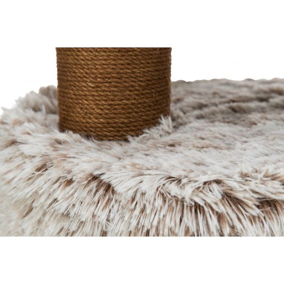 Дряпка-будиночок Trixie Harvey для котів джут/плюш біло-коричнева 54х40х73 см | Зображення 4