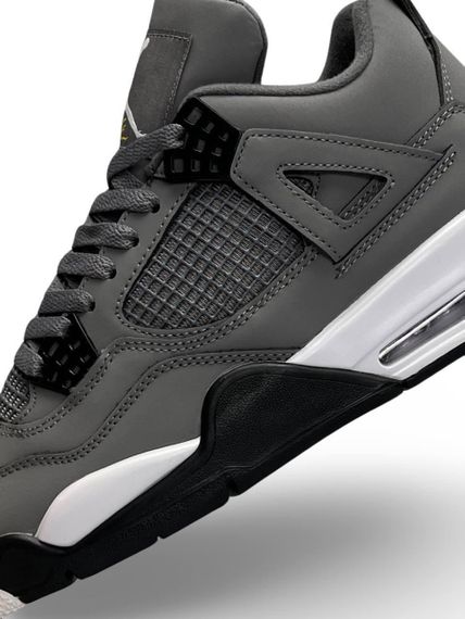 Кросівки Air Jordan 4 Retro Grey Whit , В'єтнам A1199 44 28 | Зображення 8