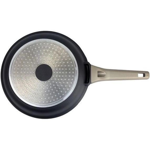 Сковорода Magio MG-1166 з кришкою антипригарна 24 см, сковорода для смаження, якісна сковорода | Зображення 3