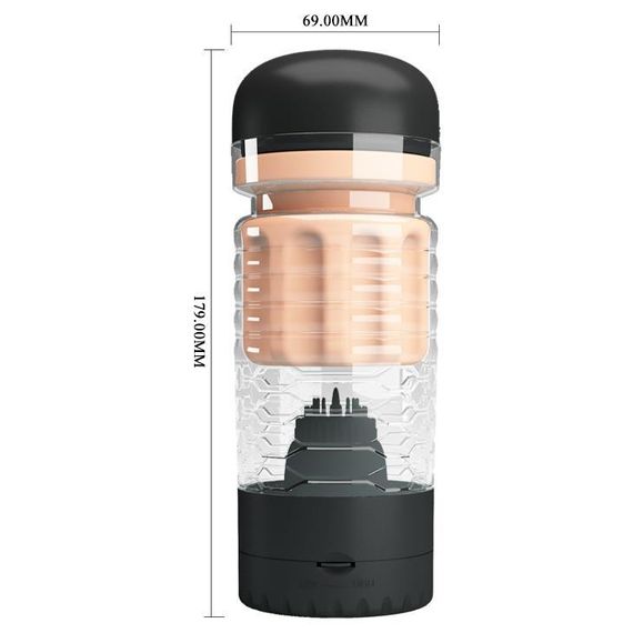 Мастурбатор вагiна з вiбро PRETTY LOVE - EMILY sexstyle | Зображення 3