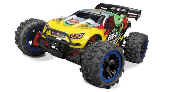 Машинка на радіокеруванні Remo Hobby EVO-R 8065 RTR 4WD Truggy 1/8 Green