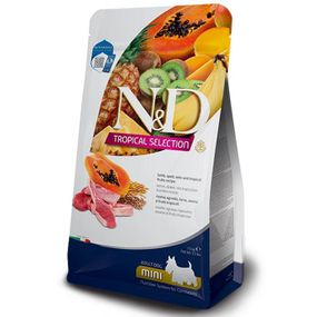 Farmina N&D Tropical Selection Lamb Adult Mini сухой корм для собак маленьких пород с ягненком и тропическими