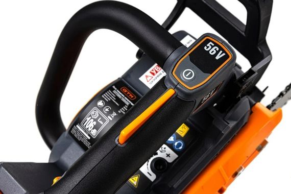 Акумуляторна ланцюгова пила GTM CSTH56/1800BL KIT 56В + АКБ і ЗП (CSTH56/1800BL_KIT) | Зображення 5