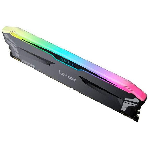 Модуль пам&#039;яті для комп&#039;ютера DDR5 32GB (2x16GB) 6400 MHz Ares RGB Black Lexar (LD5EU016G-R6400GDLA) | Зображення 3