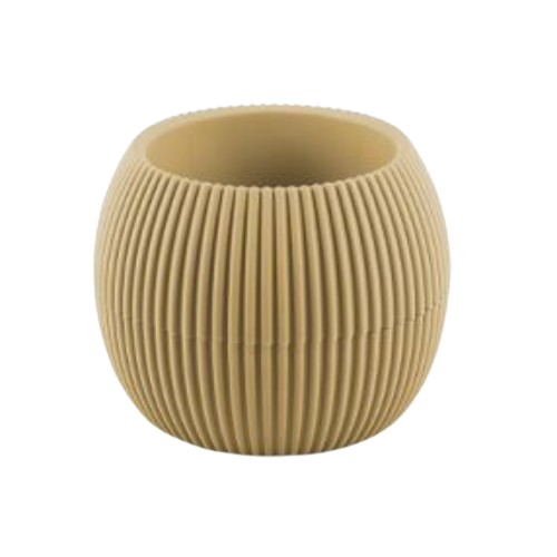 Вазон Mergan Saksi 0,35л жовтий ELIF