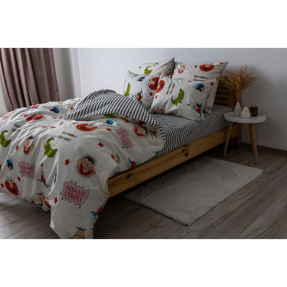 Постельное белье полуторное ТЕП Soft dreams Sesame Faces 2-03857-25837 150х215 см | Зображення 1
