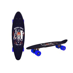 Пенни борд 24" Bambi SC20514 PU колеса, с ручкой Синий