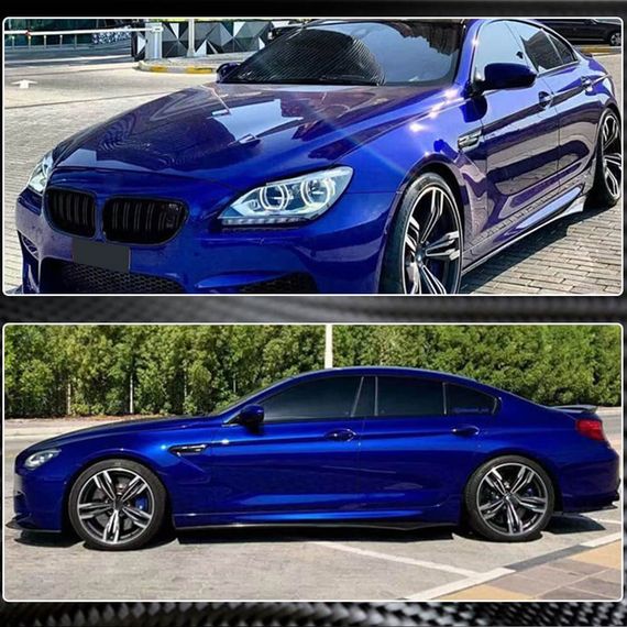 Накладки на пороги V1 (для F06 M-Sport, Карбон) для BMW 6 F12/F13/F06 2011-2018 гг | Зображення 4