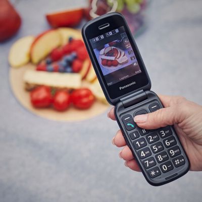 Мобильный телефон Panasonic KX-TU550 Black (KX-TU550EXB) | Зображення 6