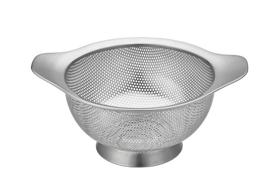 Дуршлаг Vinzer 50220, из нержавеющей стали, 18 см для промывки и процеживания | Зображення 1