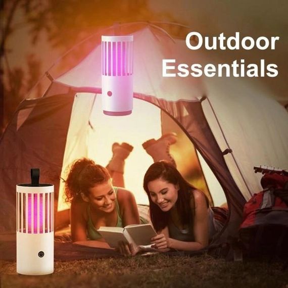 Лампа-ловушка для комаров Бытовая с зарядкой от Usb 1001 MOSQUITO LAMP, портативная | Зображення 2