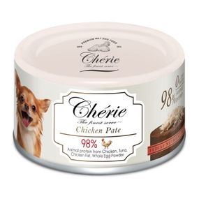 Влажный корм для собак с курицей Cherie Dog Pate Chicken, 80 гр