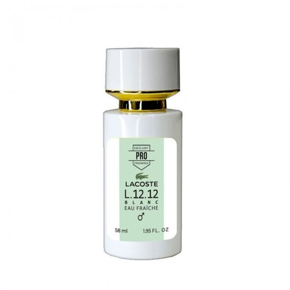 Lacoste L.12.12 Blanc Eau Fraiche ТЕСТЕР PRO мужской 58 мл | Зображення 1