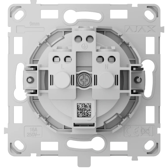 Ajax OutletCore (basic) [type F] [55] (8EU) ASP Механізм розетки | Зображення 1