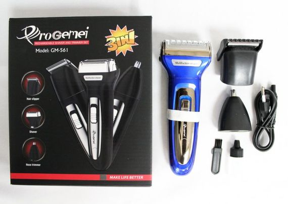 Набір для стрижки 3в1 Gemei GM 595 Hair Trimmer | Зображення 2