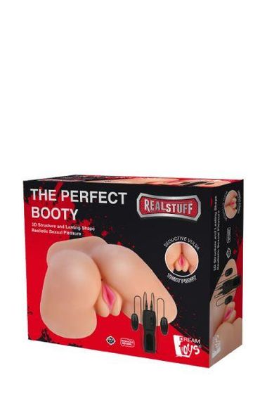 3D Мастурбатор с вибрацией REALSTUFF THE PERFECT BOOTY Sex Aura | Зображення 2