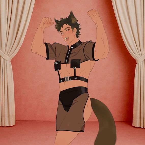 Анальна вібропробка з ротацією UPKO з натуральним лисячим хвостом і пультом, коричневий, 6,6 х 3 см Sex Aura | Зображення 2