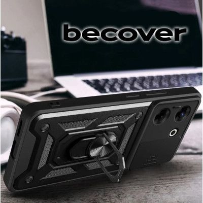 Чехол для мобильного телефона BeCover Military Tecno Camon 20 Pro (CK7n) Black (710003) | Зображення 3