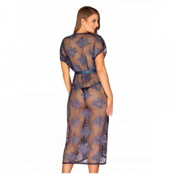 Мереживний халат OBSESSIVE - FLOWLACE PEIGNOIR L/XL | Зображення 1