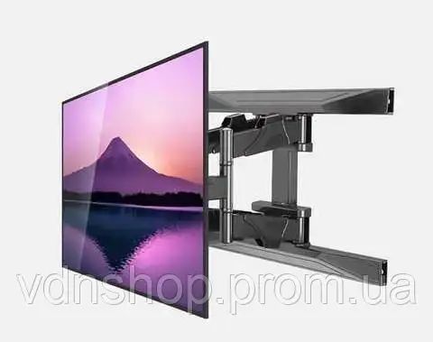 Кріплення кронштейн для телевізора North Bayou NB P6 45" - 75", похило-поворотний, Настінний | Зображення 1
