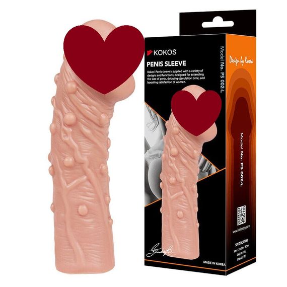 Насадка на член Kokos Penis Sleeve PS 001 L sexstyle