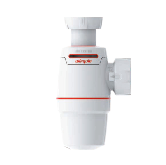 Сифон 1 1/4" d32 мм для раковини Neo Air Wirquin