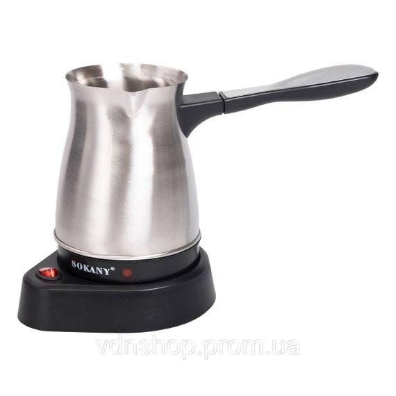 Электротурка Sokany кофеварка для дома 500 мл SK-214 | Зображення 4