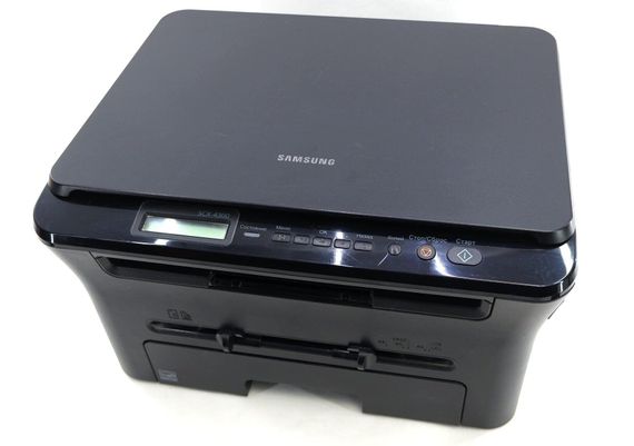 МФУ Б-класс Samsung SCX-4300 / Лазерная монохромная печать / 600x600 dpi / 18 стр/мин / A4 / USB 2.0, Ethernet б/у