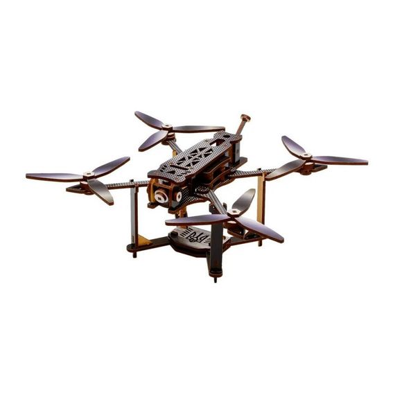 Дерев'яний 3D конструктор "FPV Mini" Puz-00953, 95 деталей | Зображення 6
