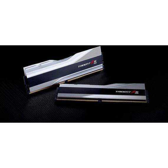 Модуль пам'яті для комп'ютера DDR5 32GB (2x16GB) 8000 MHz Trident Z5 RGB Silver G.Skill (F5-8000J3848H16GX2-TZ5RS) | Зображення 5