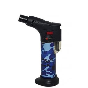 Зажигалка Горелка Газовая Турбо "Military Blue"