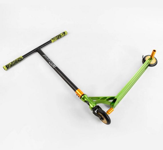Самокат трюковий 85784 Best Scooter HIC-система, ПЕГІ, алюмінієвий диск та дека, АНОДОВАНЕ фарбування, колеса PU, d=110мм, ширина керма - 60 см | Зображення 7
