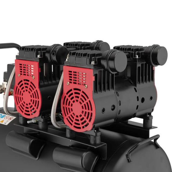 Компресор безмасляний STORM 50 л, 8 aтм, 320 л/хв INTERTOOL PT-0027 | Зображення 4