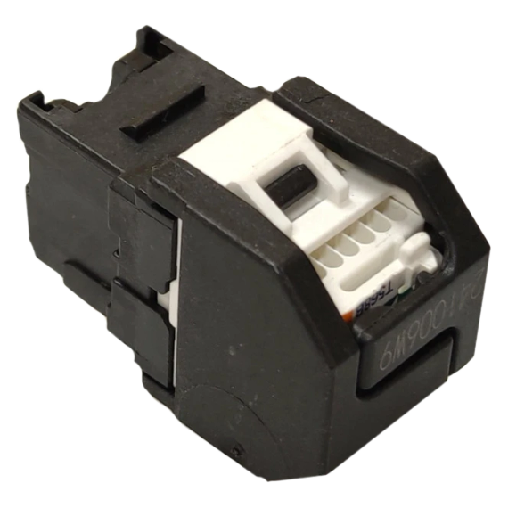 Corning Модуль Keystone UTP RJ45 кат. 6, чорний - Серверні аксесуари | Зображення 2