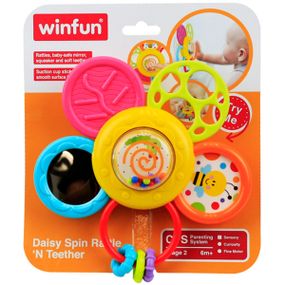 Погремушка прорезыватель Цветок 0776-NI 15 см