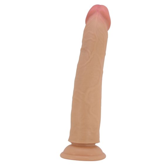 Фалоімітатор PRETTY LOVE -SHARIFE 10(254mm) Sliding Skin Series TPR, Suction base Bendable Sex Aura | Зображення 2