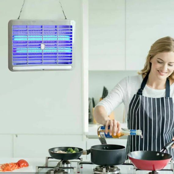 Электрический УФ-лампа-убийца от комаров, светодиодный ночник, ловушка для насекомых Mosquito Killer | Зображення 1