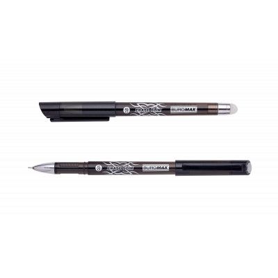 Ручка гелевая Buromax Erase Slim Пиши стирай 0.5 мм Черный корпус (BM.8300-02) - Топ Продаж!