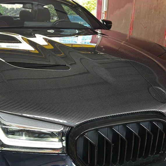 Капот (F90-Style, Карбон) для BMW 5 серия G30/31 2017-2023 гг