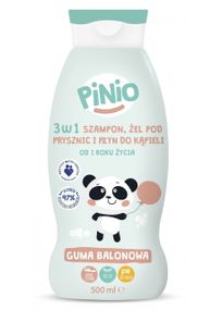 Детский шампунь Pinio Magic 3в1 с ароматом жвачки 500мл