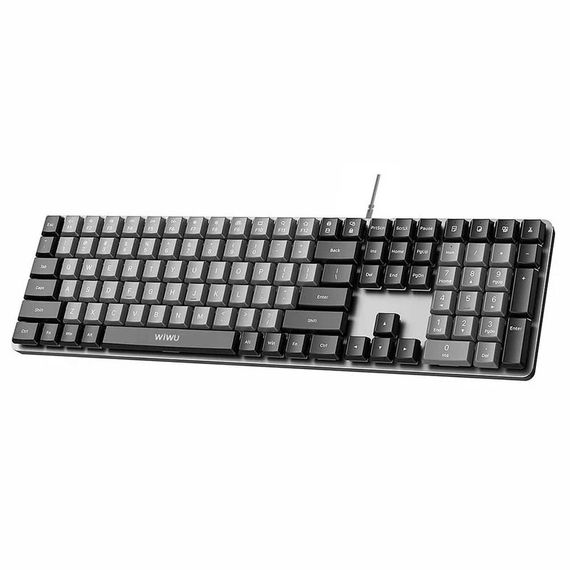 Проводная клавиатура WIWU KB-01 Wired Keyboard for laptop Black | Зображення 1