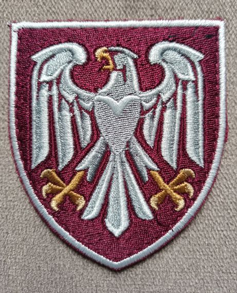 Шеврон 82 ОДШБр (червоний)