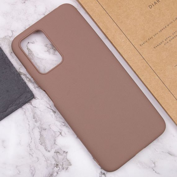 Силиконовый чехол Candy для Xiaomi Poco M4 Pro 5G Коричневый | Зображення 3