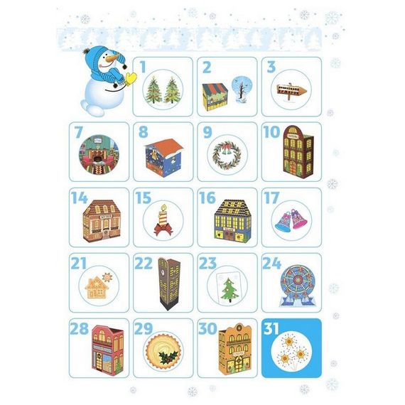 Адвент-календар "Адвент з поробками та завданнями" АДВ007 | Зображення 7