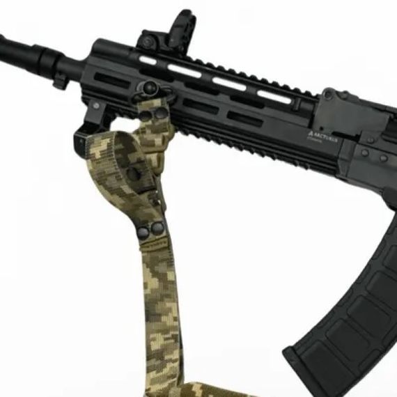 Ремінь двоточковий з широким наплічником  QD антабках для AR/АК піксель | Зображення 2