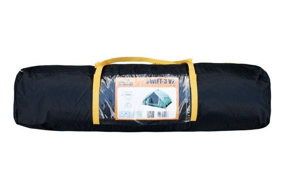 Палатка с автоматическим каркасом Swift 3 (v2), TRT-098 Green | Зображення 9